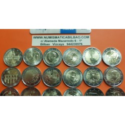 2 EUROS 2016 @LOTE DE 24 MONEDAS CONMEMORATIVAS SC@ AUSTRIA, BELGICA, FINLANDIA, GRECIA, ITALIA, LUXEMBURGO, MALTA...