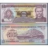 HONDURAS 2 LEMPIRAS 2000 MARCO AURELIO SOTO ISLA DEL TIGRE y PUERTO Pick 72B BILLETE SC UNC BANKNOTE