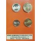 ESPAÑA CARTERA 1994 SC 1+5+10+25+50+100+200+500 PESETAS 1994 JUAN CARLOS I 8 MONEDAS SET NO FNMT