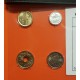 ESPAÑA CARTERA 1994 SC 1+5+10+25+50+100+200+500 PESETAS 1994 JUAN CARLOS I 8 MONEDAS SET NO FNMT