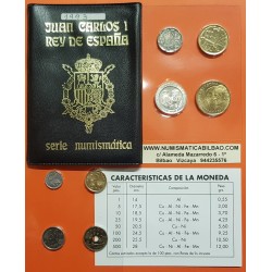 . 1993 ESPAÑA CARTERA SC 1+5+10+25+50+2x100+200+500 PESETAS