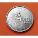 .MEXICO 10 PESOS 1976/1981 ERROR ACUÑACION OFF CENTER COIN SC