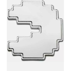 . 1 ONZA x NIUE 2 DOLARES 2021 COMECOCOS de PAC MAN MONEDA DE PLATA @MARCAS DE ACUÑACION@ PACMAN