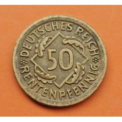 .ALEMANIA REPUBLICA WEIMAR 500 MARCOS 1923 A AGUILA SC- ALUMINIO