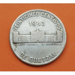 GUATEMALA 1 QUETZAL 1997 BAILE DEL SON PLATA SILVER