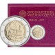 . 2ª moneda x VATICANO 2 EUROS 2021 DANTE ALIGHIERI @ENVIO 12/NOV@ 700 AÑOS DE SU MUERTE SC CONMEMORATIVA ESTUCHE COINCARD