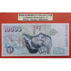 ESPAÑA 10000 PESETAS 1992 JUAN CARLOS I Serie L Pick 166 BILLETE NUEVO SC SIN CIRCULAR Spain banknote