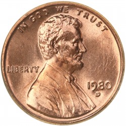 USA 1 CENTAVO 1979 D LINCOLN COPPER UNC US