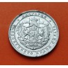 . @RARA@ BULGARIA 1 LEV 1923 ESCUDO DEL REINO Rey BORIS III KM.35 MONEDA DE ALUMINIO SC @PUNTITOS@