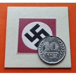 HOLANDA 10 CENTIMOS 1941 KM*173 ZINC III REICH NAZI