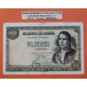 ESPAÑA 1000 PESETAS 1949 MARQUES DE SANTILLAN y CUADRO DE GOYA Sin Serie 04815065 Pick 138 BILLETE @ESCASO@ Spain banknote