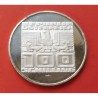 0,50 ONZAS x AUSTRIA 100 SCHILLINGS 1975 TRATADO DEL ESTADO 20 Aniv.o KM.2924 MONEDA DE PLATA SC Osterreich silver