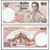 THAILANDIA 10 BAHT 1969 REY RAMA IX Pick 83 Firma 60 BILLETE SC THAILAND UNC BANKNOTE