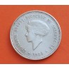 .LUXEMBURGO 5 FRANCOS 1929 DUQUESA CHARLOTTE KM.38 MONEDA DE PLATA MBC+ Luxembourg