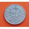 AUSTRIA 20 HELLER 1917 AGUILA Época Rey KARL I KM.2826 MONEDA DE HIERRO MBC Osterreich coin