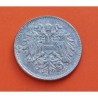 AUSTRIA 20 HELLER 1917 AGUILA Época Rey KARL I KM.2826 MONEDA DE HIERRO EBC- Osterreich coin