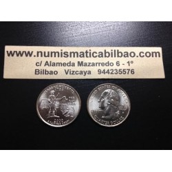 ESTADOS UNIDOS 1/4 DOLAR 25 CENTAVOS 2000 P SC MASSACHUSETTS