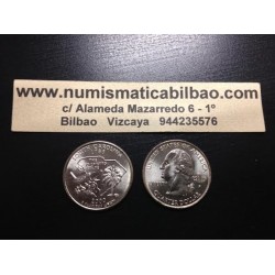 ESTADOS UNIDOS 1/4 DOLAR 25 CENTAVOS 2000 P SC SOUTH CAROLINA