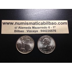 ESTADOS UNIDOS 1/4 DOLAR 25 CENTAVOS 2001 P SC NEW YORK