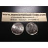 ESTADOS UNIDOS 1/4 DOLAR 25 CENTAVOS 2002 P SC INDIANA COCHE F1