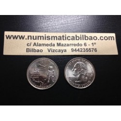 ESTADOS UNIDOS 1/4 DOLAR 25 CENTAVOS 2002 D SC OHIO ASTRONAUTA