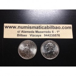 ESTADOS UNIDOS 1/4 DOLAR 25 CENTAVOS 2003 D SC ILLINOIS