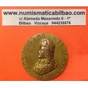 @OFERTA@ ESPAÑA MEDALLA CONMEMORATIVA REY LUIS I HISP. ET IND. R. ESPAÑA 1965 BARCELONA CALICO BRONCE DORADO