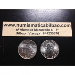 ESTADOS UNIDOS 1/4 DOLAR 25 CENTAVOS 2004 D SC IOWA