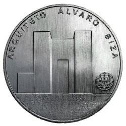 PORTUGAL 7,50 EUROS 2017 EDIFICIO DEL ARQUITECTO ALVARO SIZA MONEDA DE PLATA SC