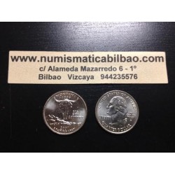 ESTADOS UNIDOS 1/4 DOLAR 25 CENTAVOS 2007 D SC MONTANA