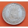 SUDAFRICA 2,50 SHILLINGS 1954 ISABEL II y ESCUDO KM. 51 MONEDA DE PLATA MBC South Africa Suid-Afrika 2-1/2
