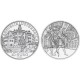AUSTRIA 10 EUROS 2002 CASTILLO DE AMBRAS SCHLOSS PROOF estuche y MUSICOS MONEDA DE PLATA PROOF Österreich silver coin