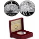 AUSTRIA 10 EUROS 2002 CASTILLO DE AMBRAS SCHLOSS PROOF estuche y MUSICOS MONEDA DE PLATA PROOF Österreich silver coin