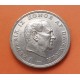 DINAMARCA 5 KRONER 1972 SS REY FREDERIK IX KM.853.1 MONEDA DE NICKEL MBC+ Denmark 5 Coronas