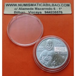 1 moneda NO BOLSA x ESPAÑA 30 EUROS 2014 IV CENTENARIO DE LA MUERTE DE EL GRECO PLATA CONMEMORATIVA Edición Limitada SC