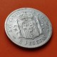 @MUY RARA@ ESPAÑA Rey ALFONSO XIII 2 PESETAS 1894 * 18 -- PGV Tipo "RIZOS" MONEDA DE PLATA KM.704 Spain silver coin R/1
