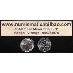 USA 10 CENTS DIME 1973 D ROOSVELT NICKEL UNC