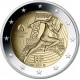 5 monedas x FRANCIA 2 EUROS 2021 OLIMPIADA DE PARIS 2024 2ª Coín CONMEMORATIVA SC 5 COINCARDS con COLORES