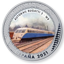 . 5 monedas + ALBUM GRATIS @ENVIO 22/DIC@ x ESPAÑA 1ª SERIE 1,50 EUROS 2021 HISTORIA DEL FERROCARRIL NICKEL 7.000 uds