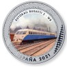 . 5 monedas + ALBUM GRATIS @ENVIO 22/DIC@ x ESPAÑA 1ª SERIE 1,50 EUROS 2021 HISTORIA DEL FERROCARRIL NICKEL 7.000 uds