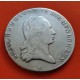 @RARA@ PAISES BAJOS AUSTRIACOS 1 KRONENTHALER 1795 actual Bélgica FRANCISCO I KM.62.1 MONEDA DE PLATA Osterreich Netherland