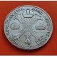 @RARA@ PAISES BAJOS AUSTRIACOS 1 KRONENTHALER 1795 actual Bélgica FRANCISCO I KM.62.1 MONEDA DE PLATA Osterreich Netherland