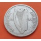 IRLANDA 1/2 CORONA 1928 CABALLO STALLION KM.8 MONEDA DE PLATA MBC+ Eire Ireland 2 Shilling 6 D.