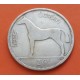 IRLANDA 1/2 CORONA 1928 CABALLO STALLION KM.8 MONEDA DE PLATA MBC+ Eire Ireland 2 Shilling 6 D.