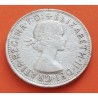 AUSTRALIA 1 FLORIN 1954 VISITA REAL CANGURO y LEON KM.55 MONEDA DE PLATA muy circulada 2 Shillings silver coin R/1