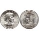 ESTADOS UNIDOS 1 DOLAR 1980 D SUSAN B. ANTHONY AGUILA SOBRE LA LUNA KM.207 MONEDA DE NICKEL SIN CIRCULAR USA 1 Dollar