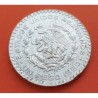 MEXICO 1 PESO 1965 BUSTO DE JOSE MORELOS KM.459 MONEDA DE PLATA BAJA SC- Mejico