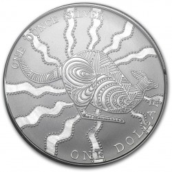 AUSTRALIA 1 DOLAR 1999 CANGURO PLATA Silver Kangaroo Känguru $1