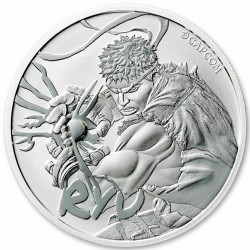 . .1 DOLAR 2016 AUSTRALIA AÑO LUNAR DEL MONO PLATA Silver Oz