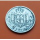 1 moneda x ESPAÑA FICHA DE CASINO 1 PESETA 1920 / 1940 DAMA y ESCUDO NACIONAL CON LAUREL NICKEL MBC TOKEN